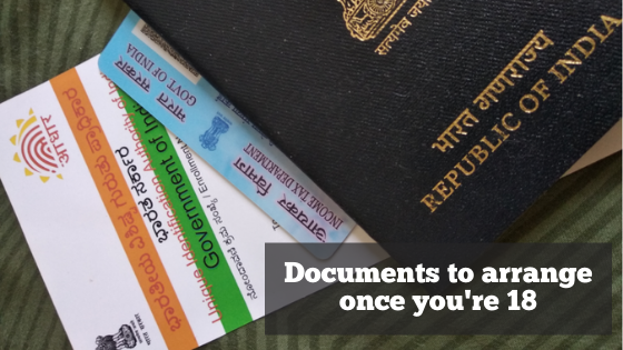 Must-Have Documents You Should Start Arranging When You Turn 18!